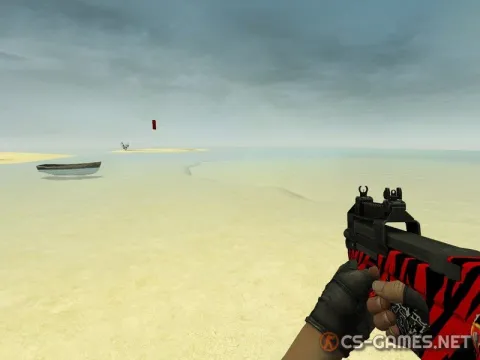 Модель P90 «Blood Tiger» для CSS v34