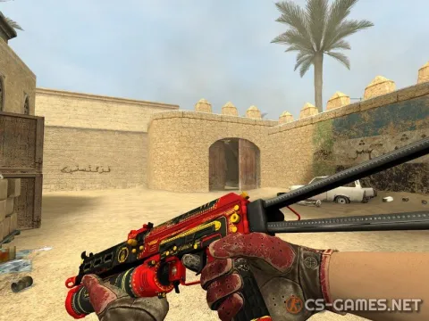 Модель ПП-19 Бизон «Steam Machine» для CSS v34
