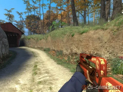 Модель Famas «MagnaLance Red» для CSS v34