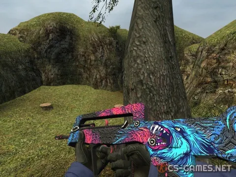 Модель Famas «Blue Wolf Elite» для CSS v34