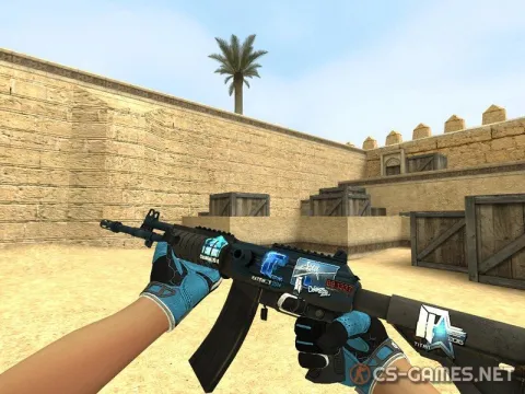 Модель Galil «Blue Titanium» для CSS v34