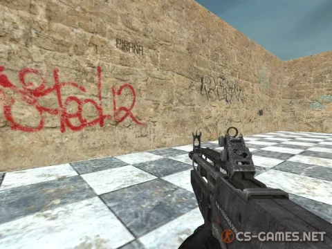 Модель Galil «COD Ghosts - FAD» для CSS v34