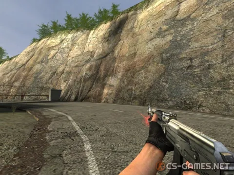 Модель AK-47 «With Laser» для CSS v34