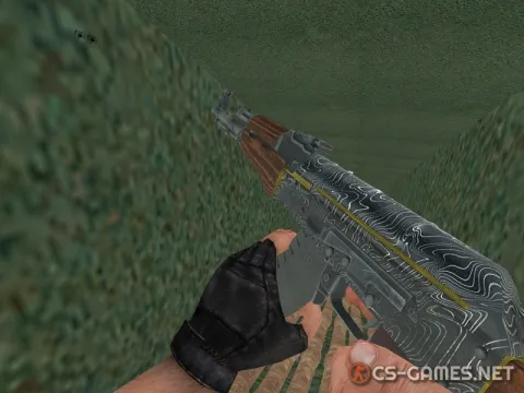Модель AK-47 «Damascus» для CSS v34