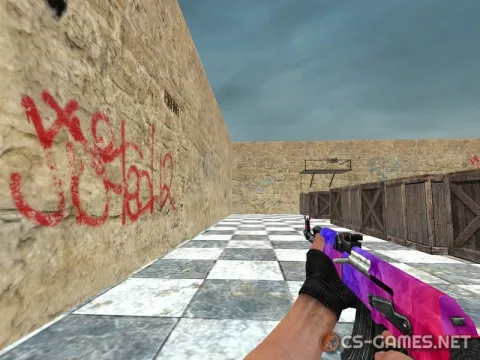 Модель AK-47 «Pink Madness» для CSS v34