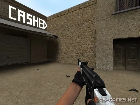 Модель AK-47 «Белый» для CSS v34