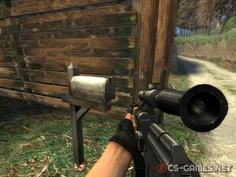 Модель AK-47 «KIMONO'S AKS74U» для CSS v34