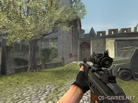 Модель AK-47 «SIG 552» для CSS v34