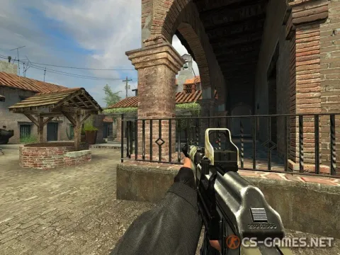 Модель AK-47 «CAMO AK-47» для CSS v34