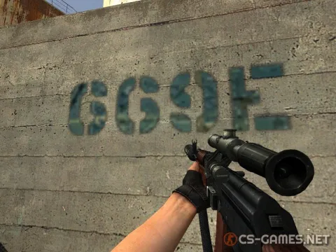 Модель AK-47 «HACK» для CSS v34