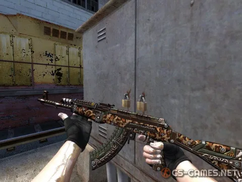 Модель AK-47 «Warlord» для CSS v34