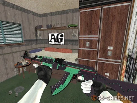 Модель AK-47 «Hexagun» для CSS v34