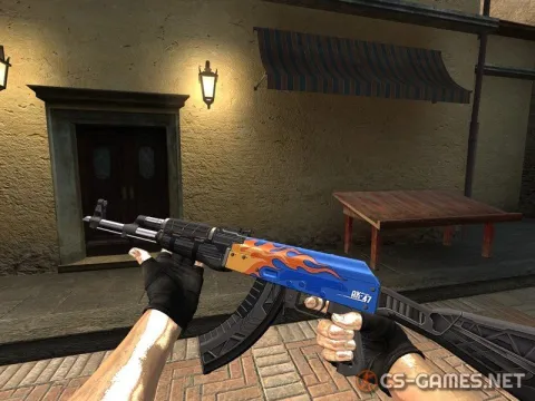Модель AK-47 «Stainless» для CSS v34