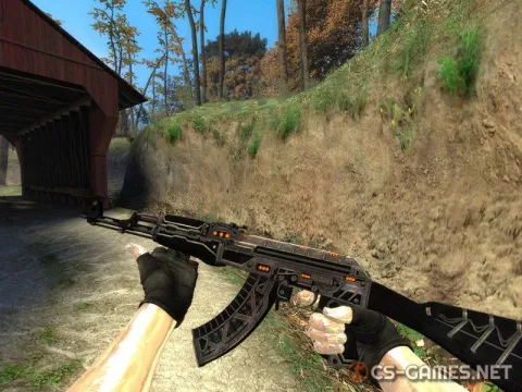 Модель AK-47 «Mass Driver» для CSS v34