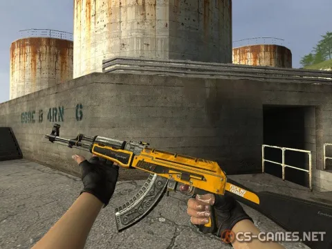 Модель AK-47 «Fuel Injector» для CSS v34