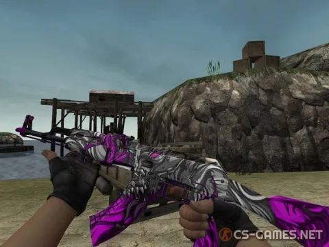 Модель AK-47 «Tokolosi Ethereal» для CSS v34