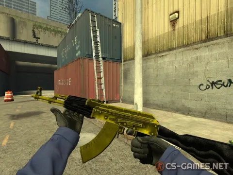 Модель AK-47 «Gold» для CSS v34