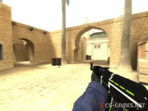 Модель AK-47 «Green Force» для CSS v34