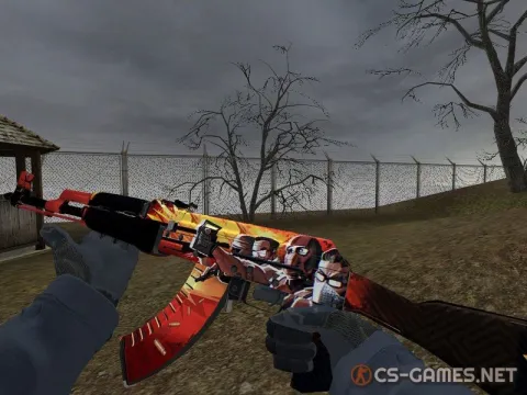 Модель AK-47 «Propaganda» для CSS v34