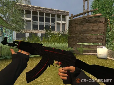 Модель AK-47 «Красная линия» для CSS v34