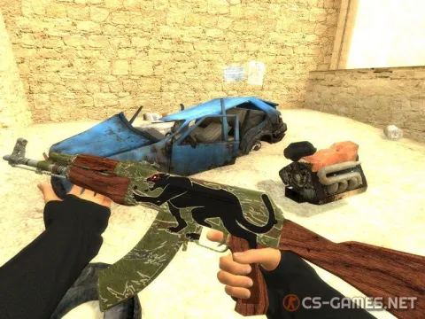 Модель AK-47 «Jaguar» для CSS v34