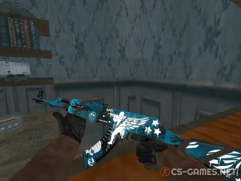 Модель AK-47 «Graphics Light» для CSS v34