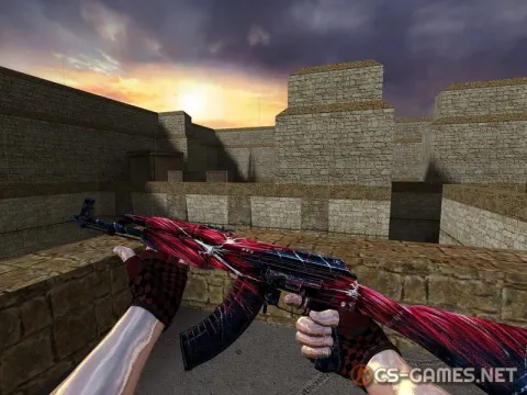 Модель AK-47 «Hunger» для CSS v34