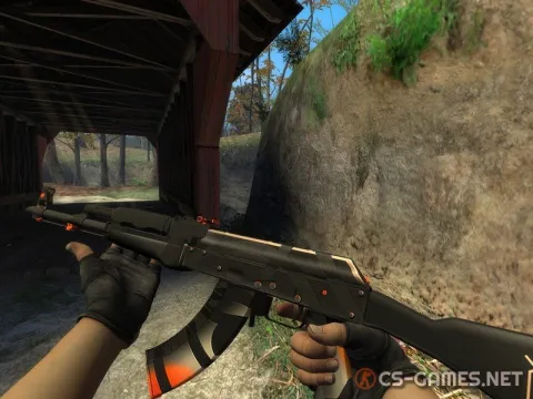 Модель AK-47 «Eye of the Ra» для CSS v34
