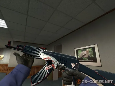 Модель AK-47 «Shark's Attack» для CSS v34