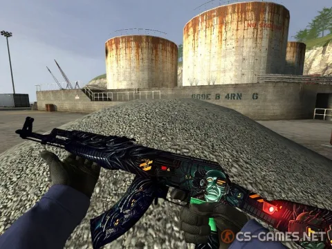 Модель AK-47 «Overrun Gameplay» для CSS v34