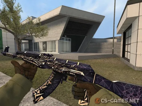 Модель AK-47 «Cuberfire» для CSS v34