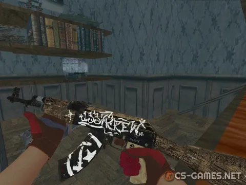 Модель AK-47 «Wasteland Rebel» для CSS v34