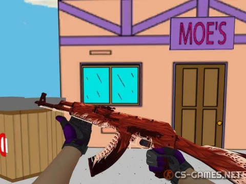 Модель AK-47 «Fox» для CSS v34
