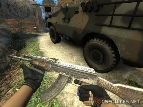 Модель AK-47 «Mad Maniac v2.0» для CSS v34