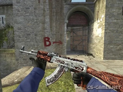 Модель AK-47 «Nordic beast» для CSS v34