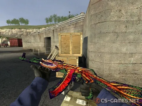 Модель AK-47 «U.F.O.» для CSS v34