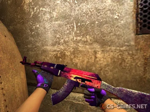 Модель AK-47 «Neon Impulse v3.0» для CSS v34