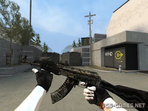 Модель AK-47 «The Dark Brotherhood» для CSS v34