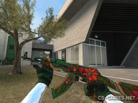 Модель AK-47 «Дикий лотос» для CSS v34