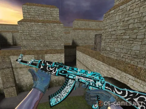 Модель AK-47 «Frontside Misty» для CSS v34