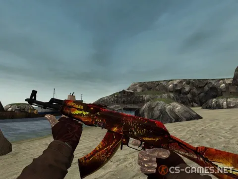 Модель AK-47 «Lycanthrope» для CSS v34