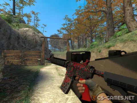 Модель M4A4 «Converter» для CSS v34