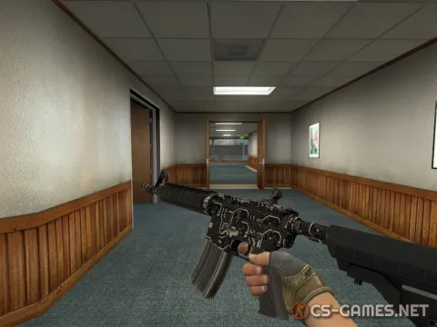 Модель M4A4 «Mainframe» для CSS v34