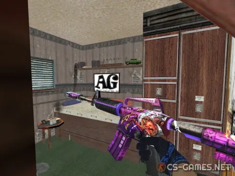 Модель M4A1-S «Invader» для CSS v34