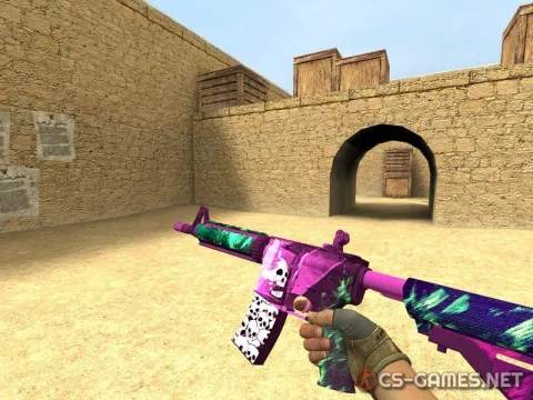 Модель M4A4 «Scream» для CSS v34