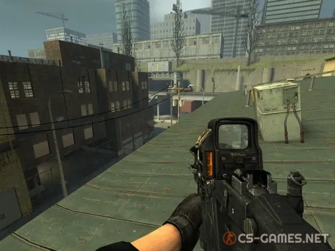 Модель M4A1 «CoD: Ghosts - KRISS V» для CSS v34