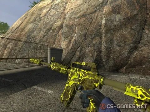 Модель M4A1-S «Bioleak» для CSS v34