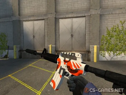 Модель M4A1-S «Octane» для CSS v34