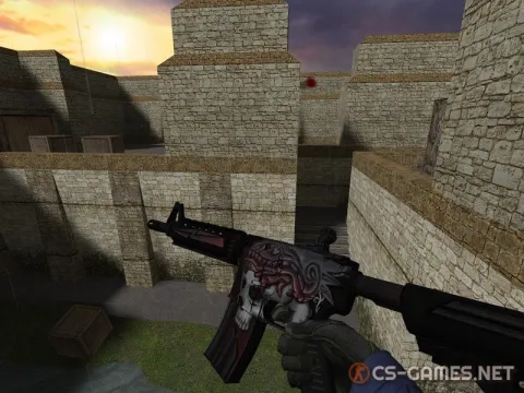 Модель М4А4 «Death Walker» для CSS v34