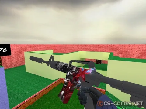 Модель M4A1-S «Anime Kaneki» для CSS v34